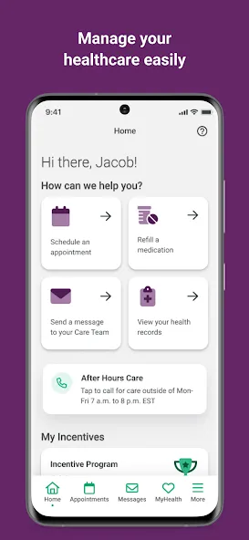 Marathon Health screenshot 2