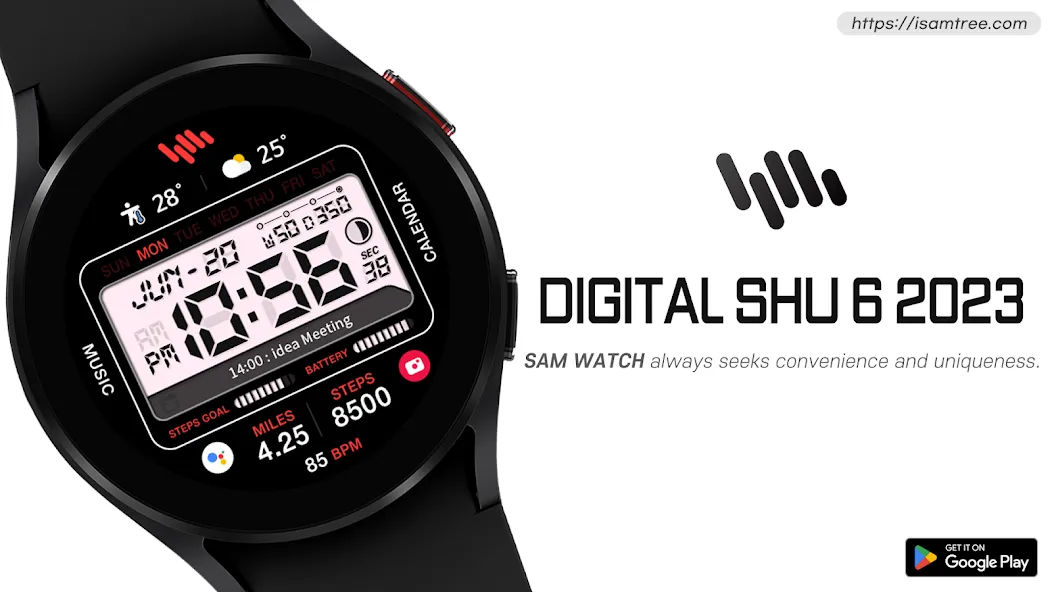 SamWatch Digital Shu 6 2023 screenshot 1