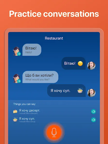 Mondly: Learn Ukrainian Easily screenshot 12