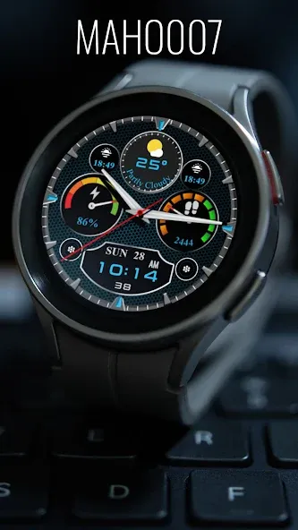 MAHO007 Wear OS Watch Face screenshot 4