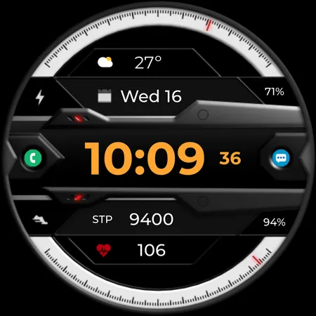DADAM63: Digital Watch Face screenshot 20
