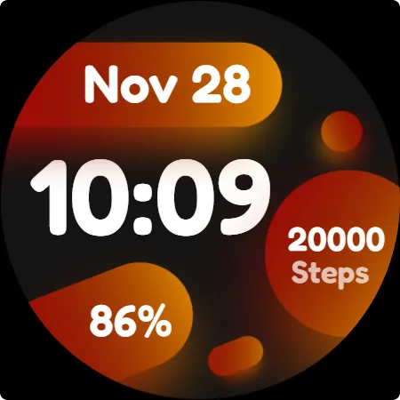 Simple Glob Watch Face screenshot 7