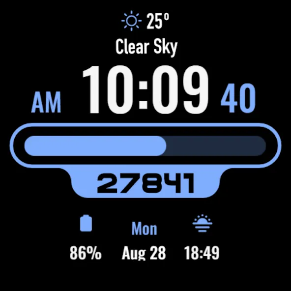 MDS255 - Digital Watch Face screenshot 10