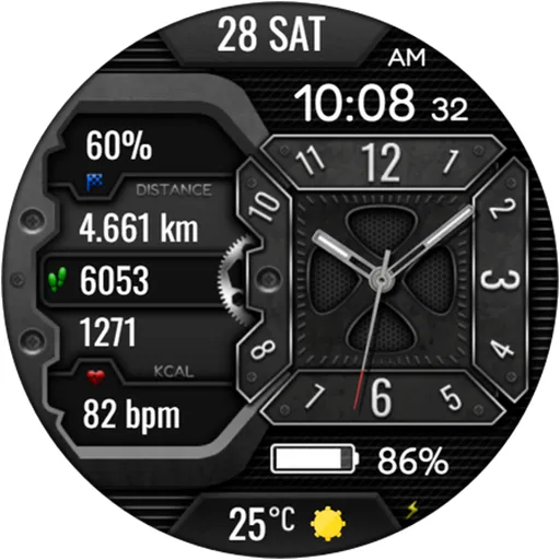 Chronocore Hybrid Watch Face screenshot 17