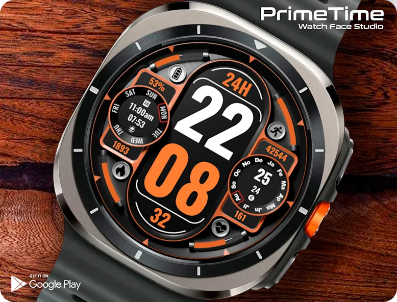 PT11 Digital Watch Face screenshot 2