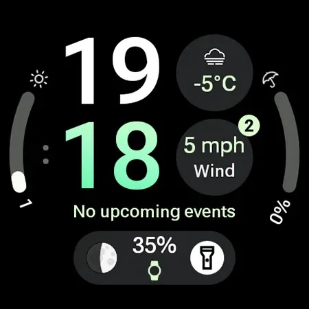 InfoBlock Watch Face screenshot 9