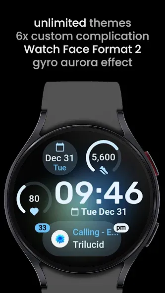 Aurora Watch Face screenshot 2
