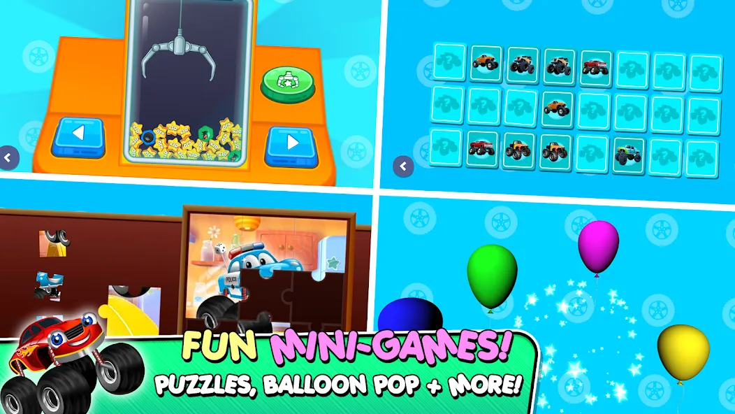Monster Trucks Game for Kids 3 screenshot 5