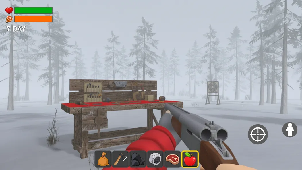 Forest night survival: Bigfoot screenshot 4