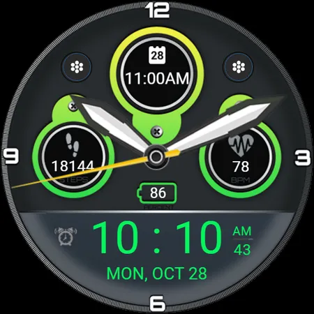 IA88 Hybrid Watchface screenshot 9