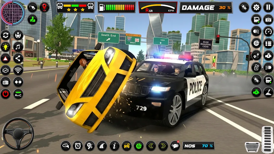 Police Car Driving: Cop Chase screenshot 2