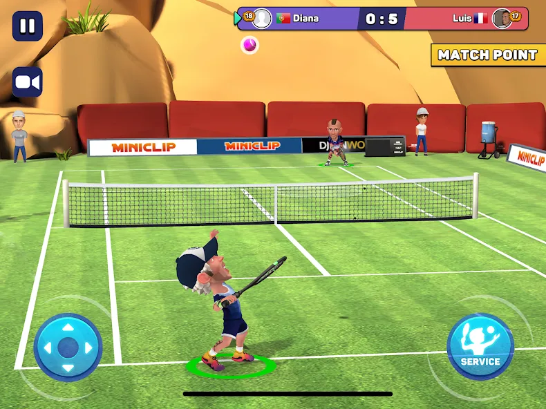 Mini Tennis: Perfect Smash screenshot 19