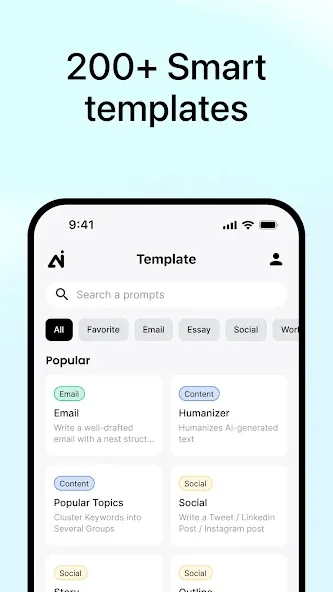 AI Writer: Any Content Writing screenshot 6