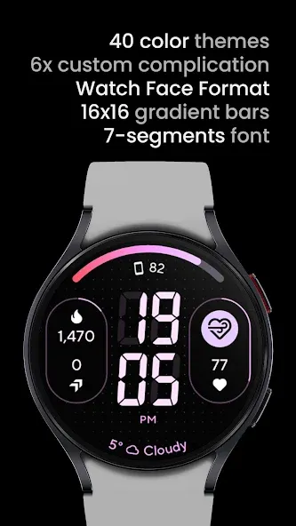 Horizon 9: Watch face screenshot 3