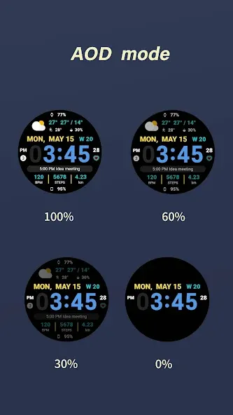 HMKWatch Digital 133 screenshot 3