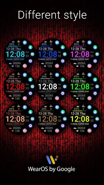 PW85 App Launch Watch Face screenshot 3