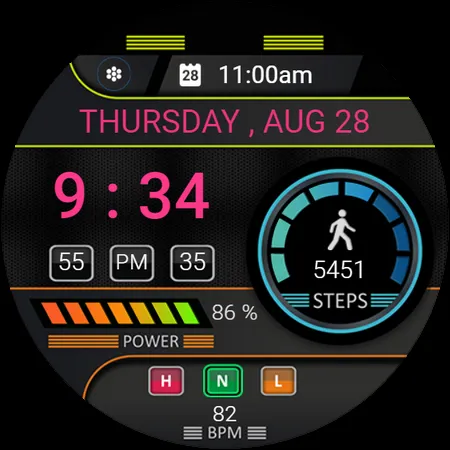 IA87 Digital Watchface screenshot 11