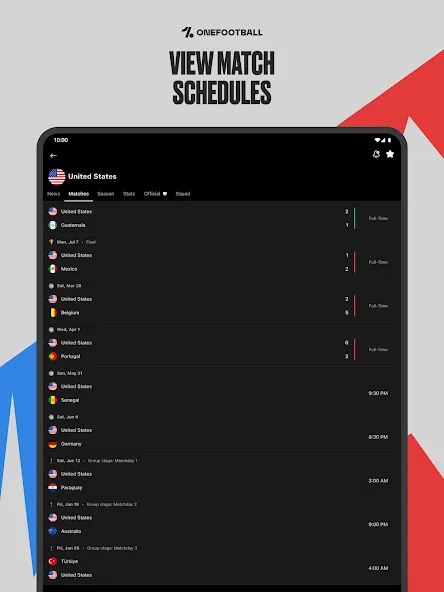 OneFootball Live Soccer scores screenshot 9