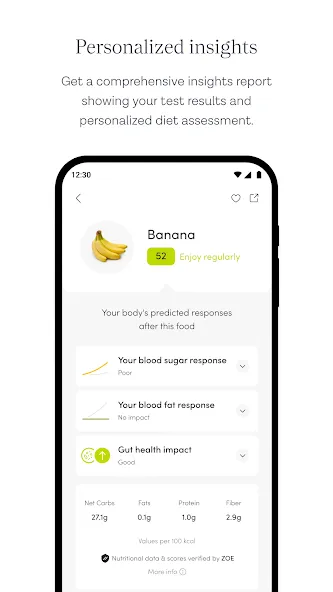 ZOE: Personalized Nutrition screenshot 4
