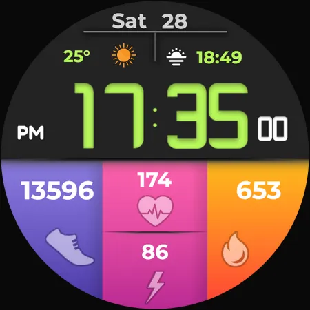 Vera Digital Watch Face screenshot 35
