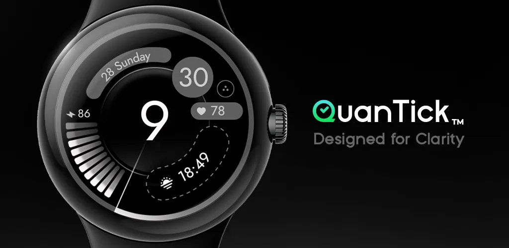 QuanTick 06 - Digital Watch screenshot 1