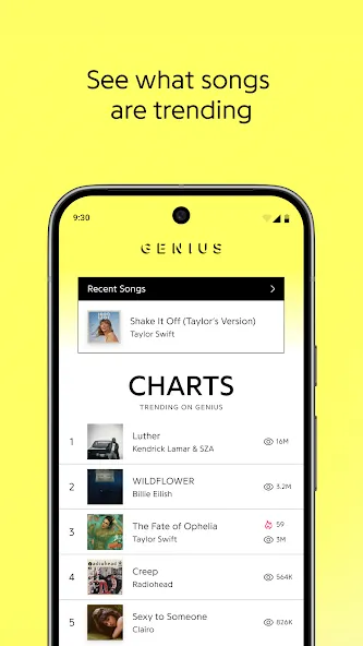 Genius: Songtexte & Mehr screenshot 2