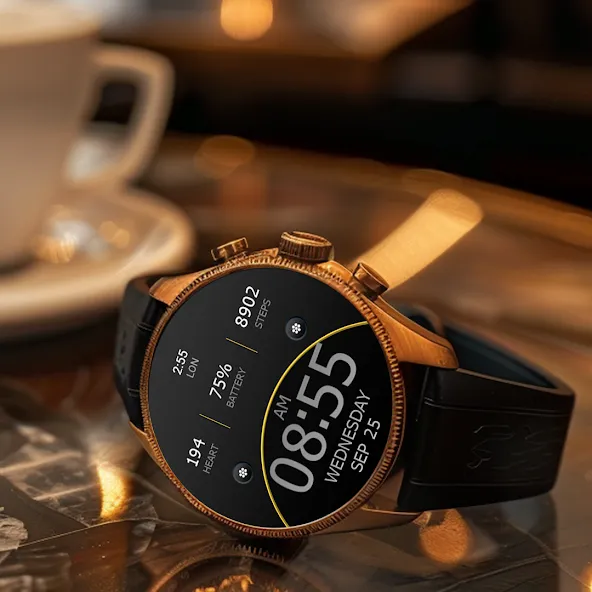 Key WF41 Digital Watch Face screenshot 4