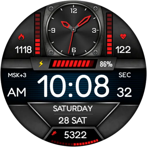 Sport KSOL URX100 Watch face screenshot 21