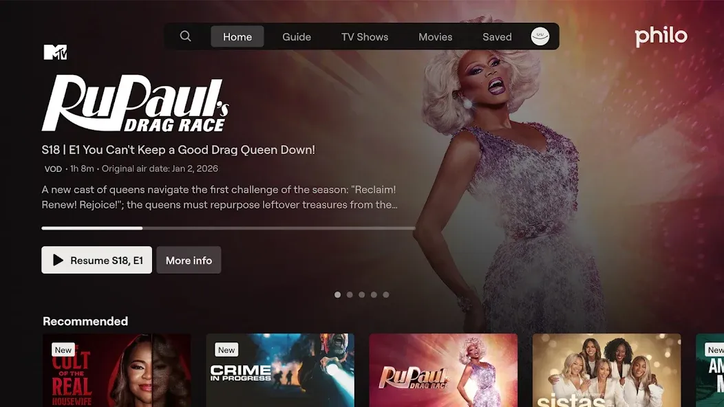 Philo: Shows, Movies, Live TV. screenshot 23