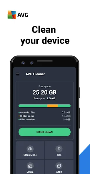 AVG Cleaner – Storage Cleaner screenshot 1