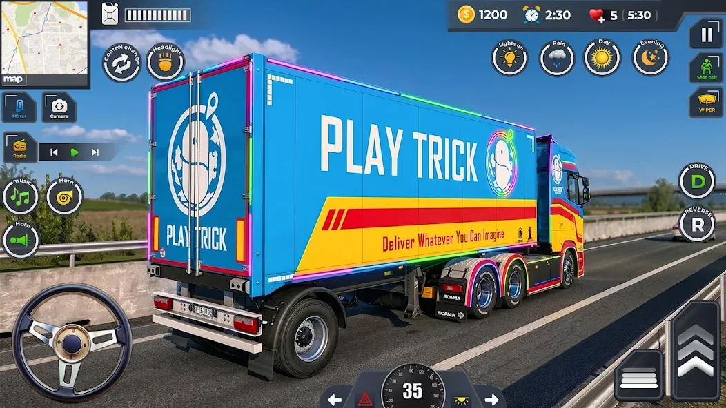 US Truck Driving Simulator 3D screenshot 7