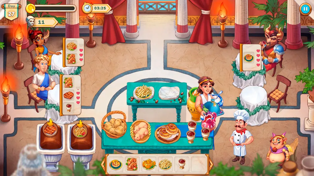 Greek Kitchen Frenzy: Dionysus screenshot 5