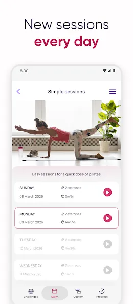 5 Minute Pilates screenshot 6