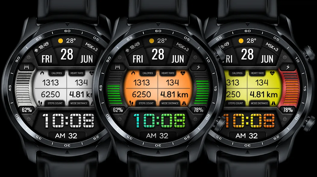 TUNADAS WS04 Watch face screenshot 1