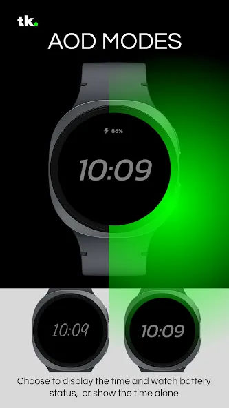 Satisfy 100 Digital watch face screenshot 8