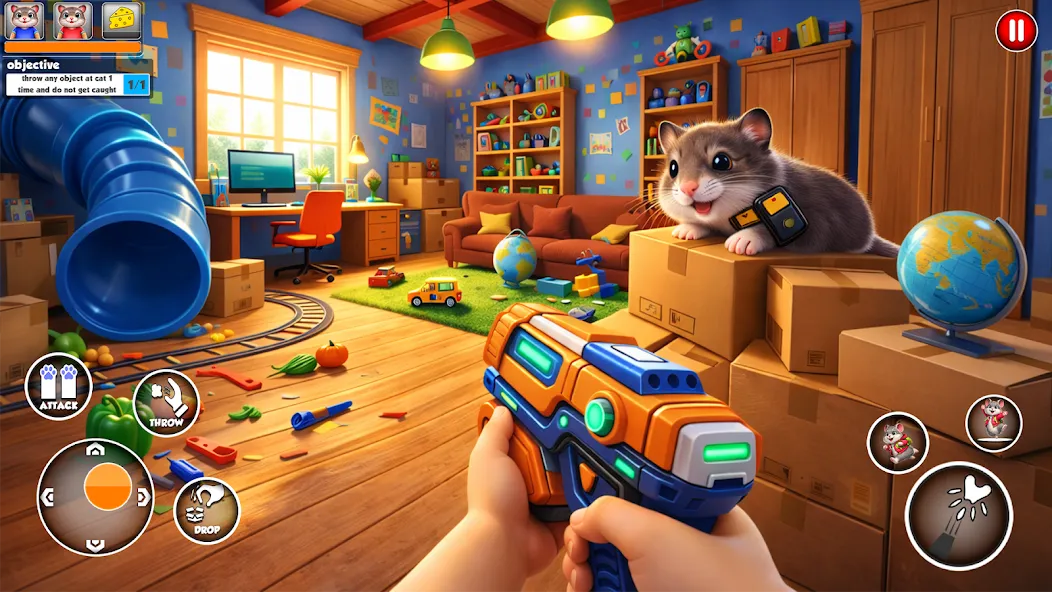 i Am a Hamster Game 3D screenshot 6