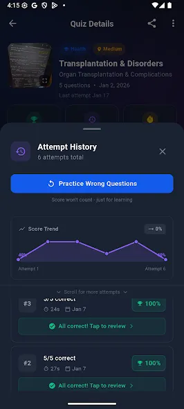 Cruxly AI Tutor Quiz Flashcard screenshot 7