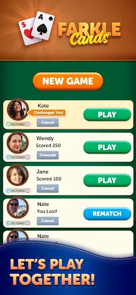 Farkle Cards screenshot 4