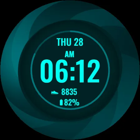 Geometric Rhythm - watch face screenshot 9