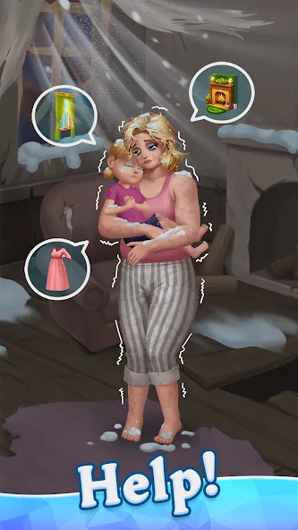 Beauty Tiles: Story & Makeover screenshot 1
