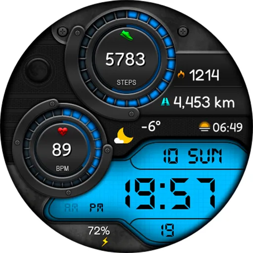 Digital Artumi Watch face screenshot 19