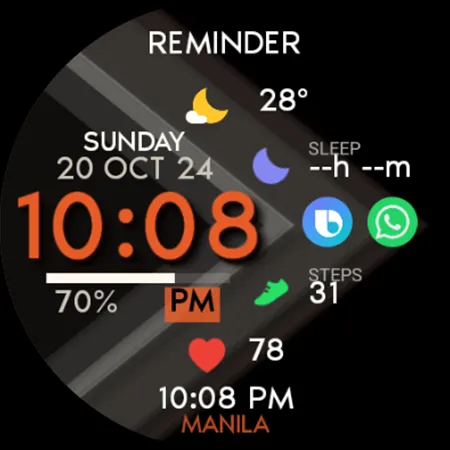 Digital Dashboard Watch Face screenshot 10