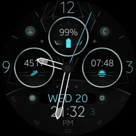 Dream 149 hybrid watch face screenshot 13