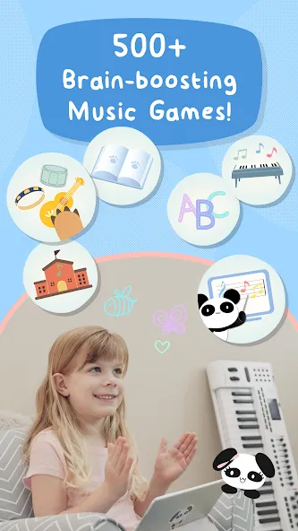 Panda Corner: Kids Piano Games screenshot 2