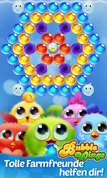 Bubble Wings: bubble shooter screenshot 4
