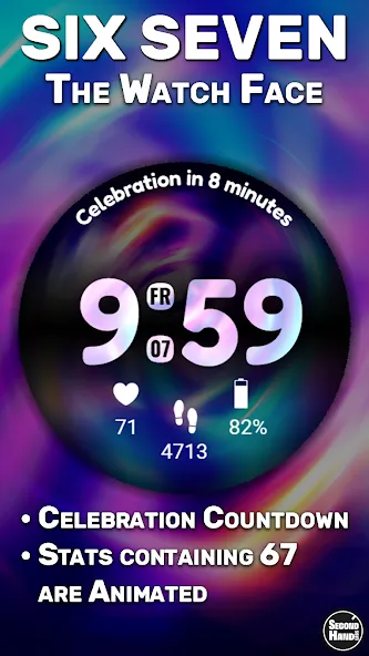 SHL Six Seven Watch Face screenshot 1