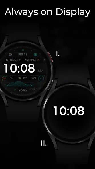 TVV Sport 7 Digital Watch Face screenshot 6