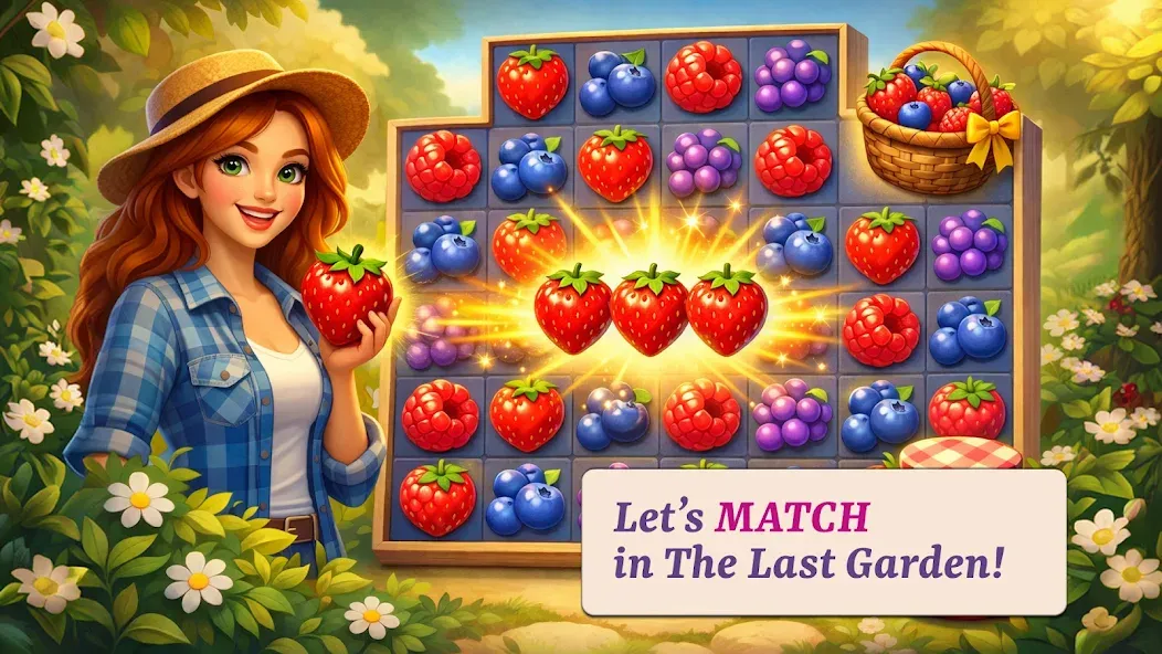 X Garden Relax Match 3 Design screenshot 1