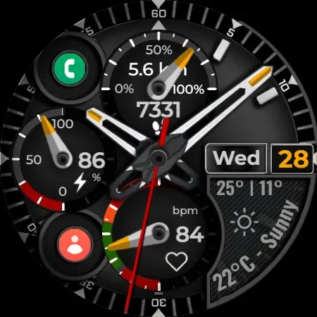 Watch Face CUE153 screenshot 15