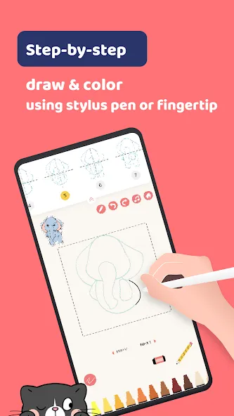 Easy Draw Animals screenshot 3